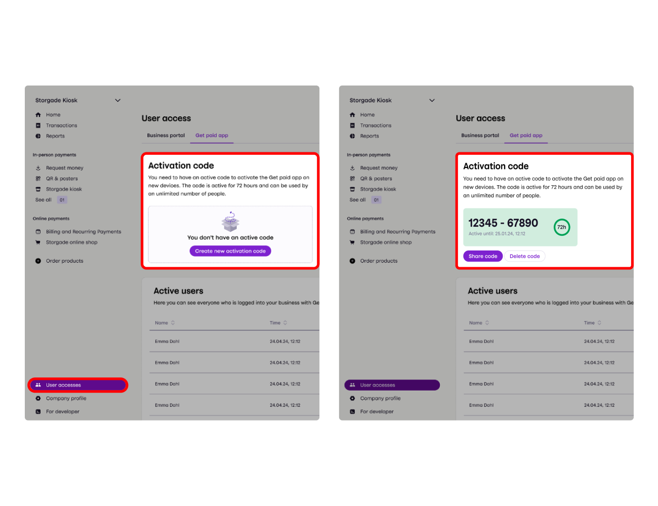 Image for merchant portal questions and answer.