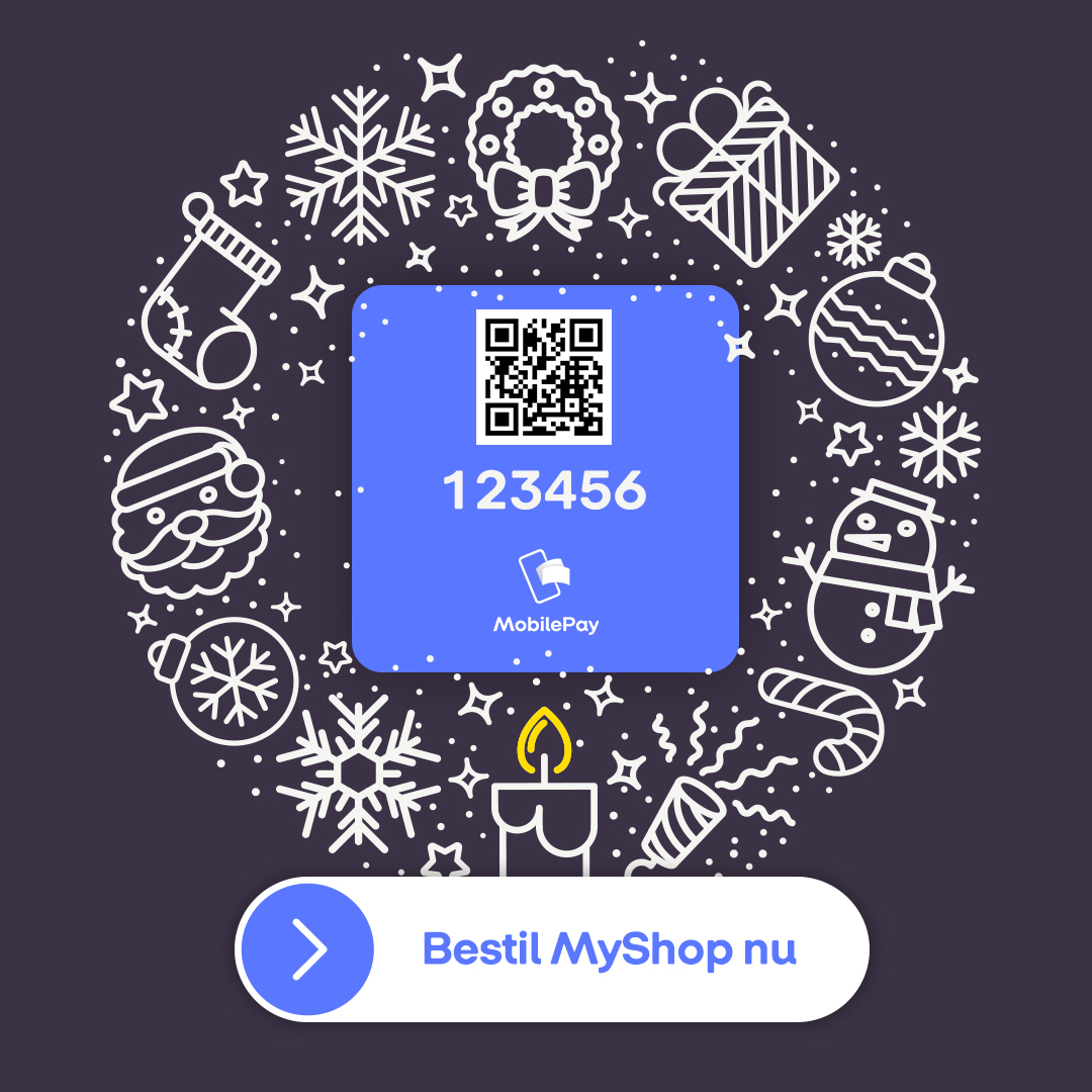 Gør din butik klar til jul og nytår med MobilePay.
