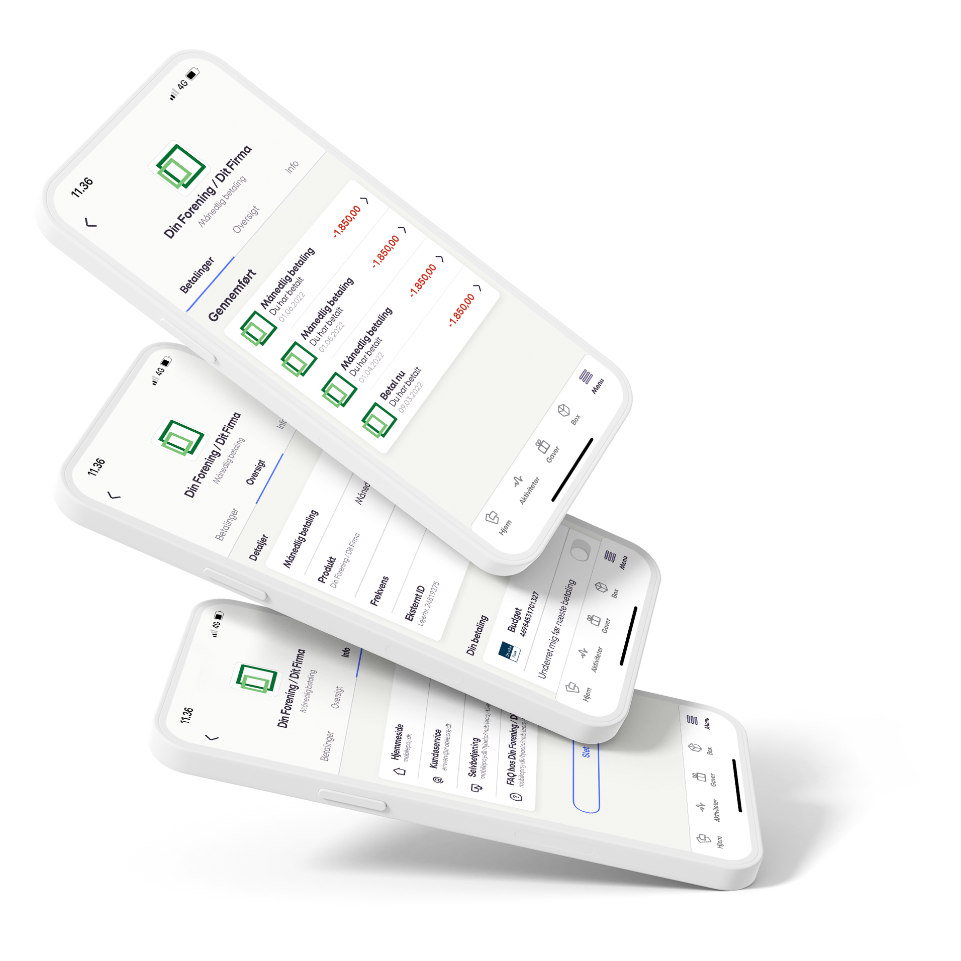 Betal nemt med MobilePay via MobilePeople