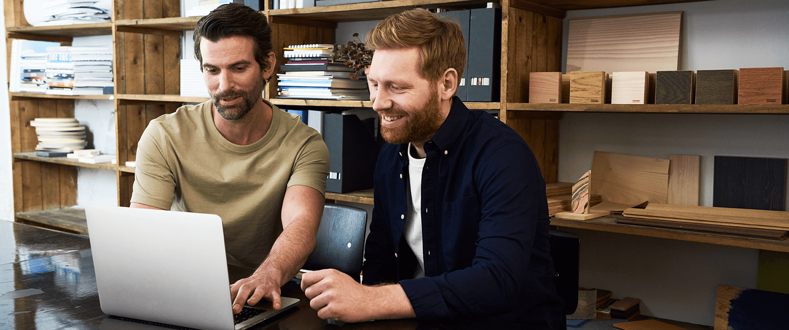 Working together on a computer